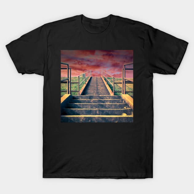 Stairway to the Sky T-Shirt by Ckauzmann